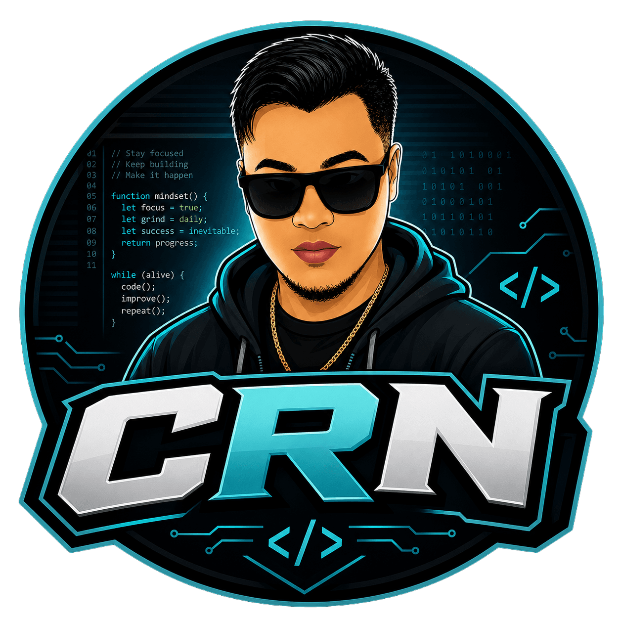 Chris R. Nojo CRN logo
